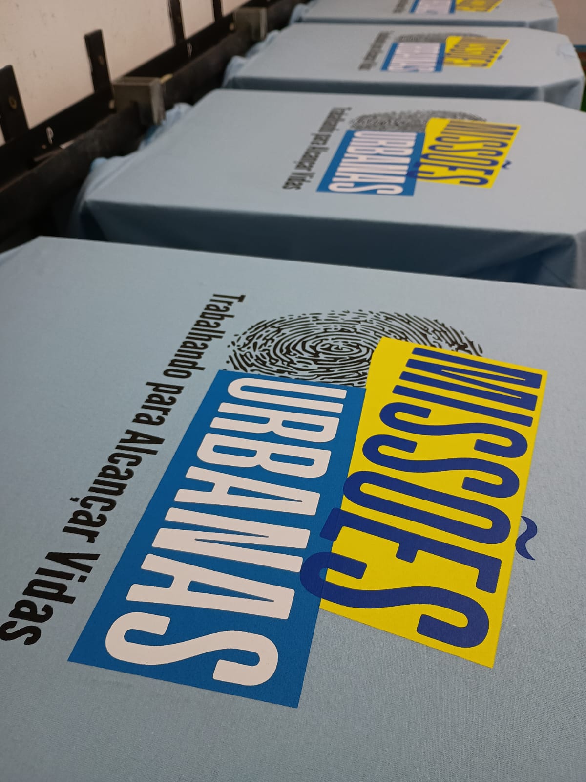 Camisetas Missões Urbanas personalizadas